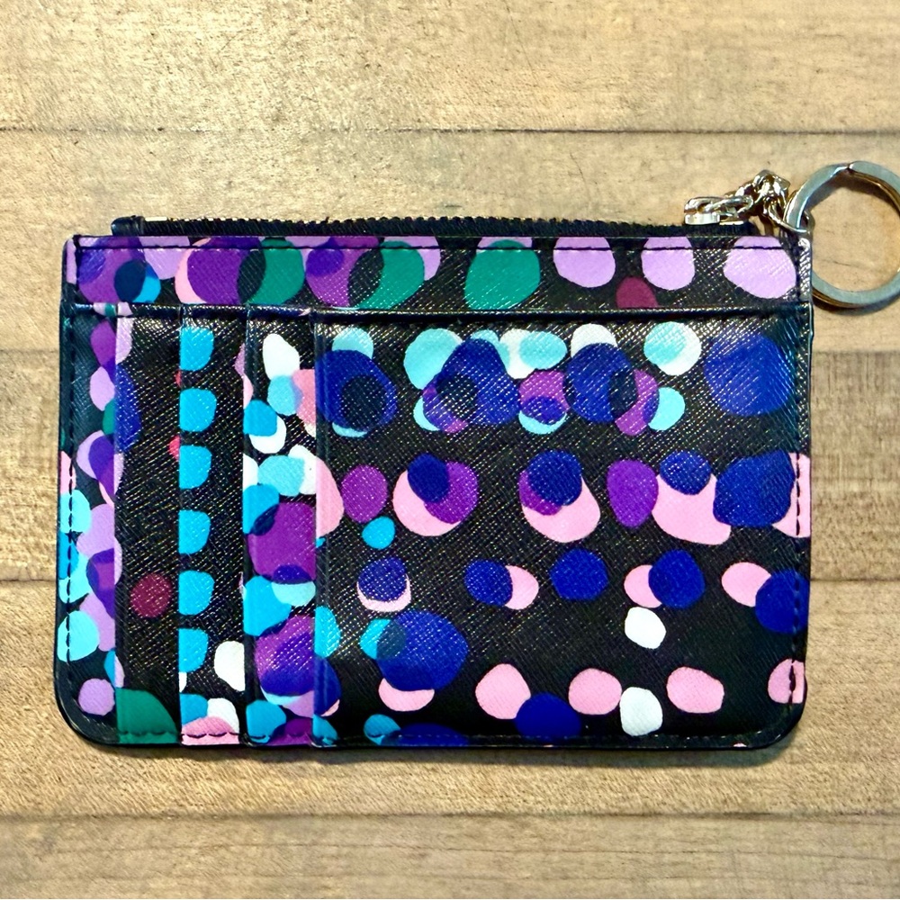 Kate Spade New York Laurel Way Bitsy Dotty Card Coin Case Wallet - Picture 2 of 13